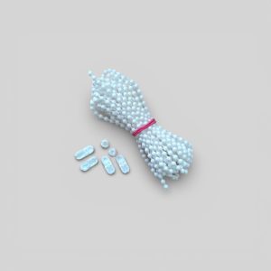 Kit Cadena, Conectores y Topes Plástico p/ Cortina o Persiana