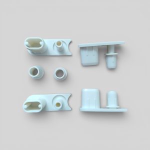 Juego de Tapas Tipo Europeo para Barra de Giro y Contrapeso para Persiana Sheer