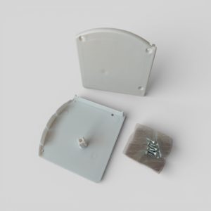 Juego de Tapas Cofre Mediano con Pivote Y Pijas De 9 X 9 Cm